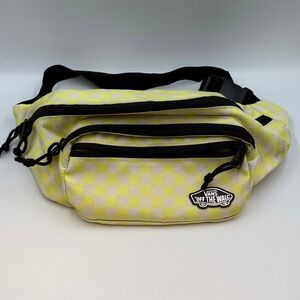 Vans Street Ready Bum Bag Waist Pack Lemon Tonic Checkerboard VN0A47QEVD7
